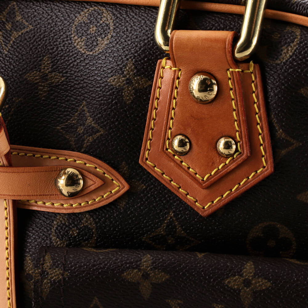Louis Vuitton GM Manhattan Handbag Monogram Canvas - Picture 8 of 8